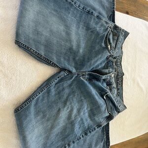 AMERICAN EAGLE JEANS 34/30 BOOTCUT DENIM BLUE 100% COTTON